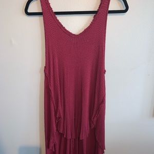 High low free people tank